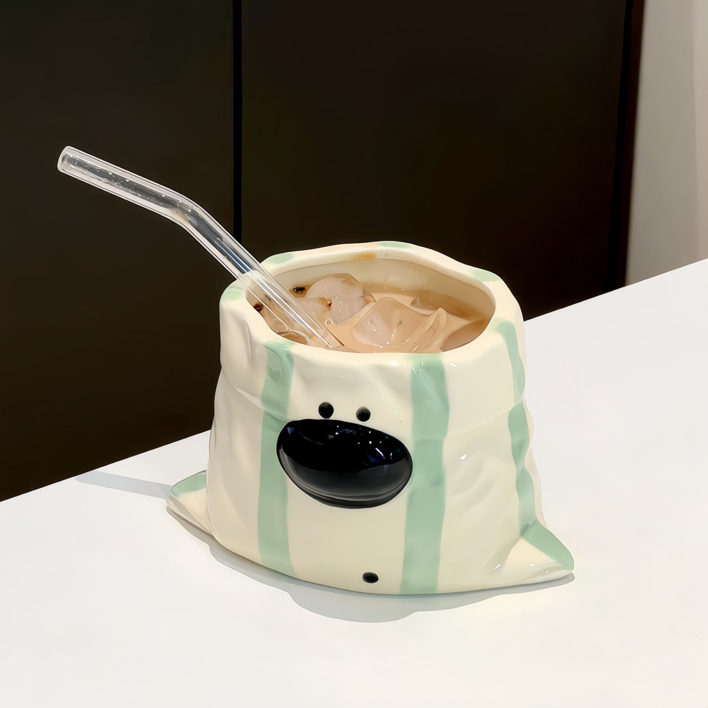 Puppy Tote Bag Ceramic Mug