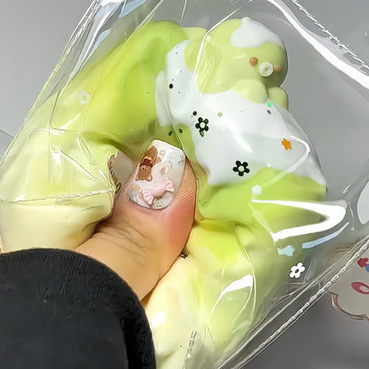 Matcha Octopus Cheese Squishy