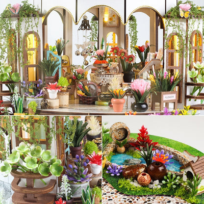 Hanging Garden DIY Miniature House - English Instructions