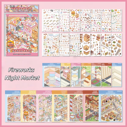 Holiday Leisure 3D Sticker Book
