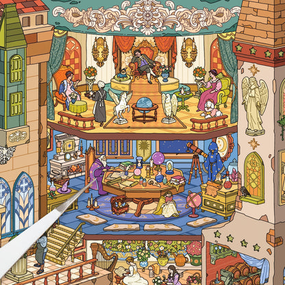 Windsor Castle Invitation 3D Sticker