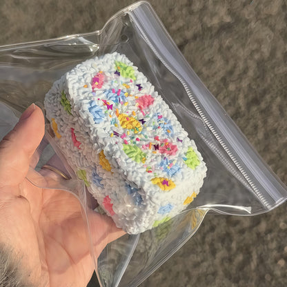 Painted Butterfly Onigiri Roll Squishy
