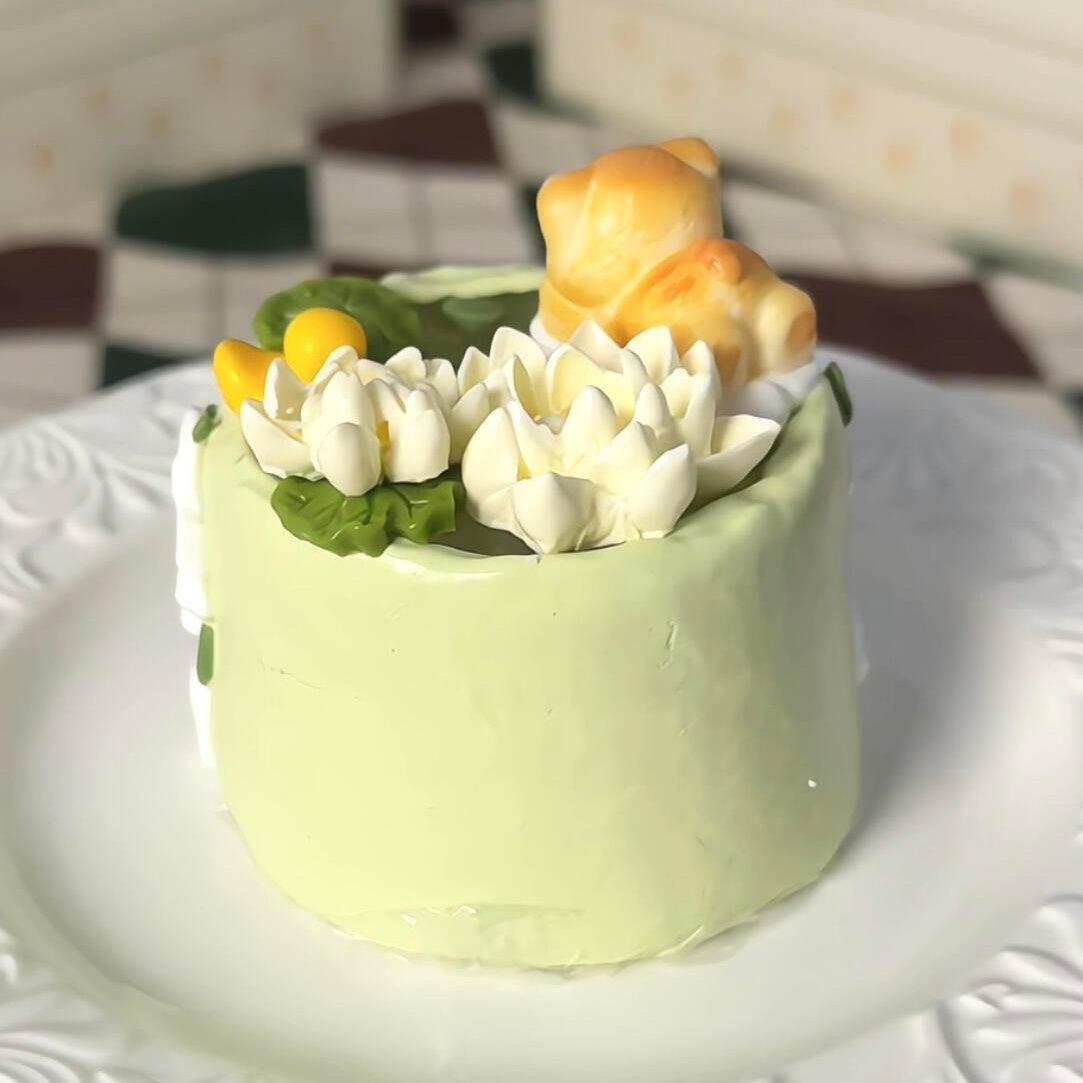 Orange Summer Cake Squishy