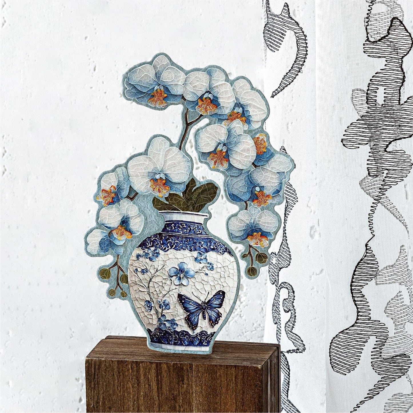 Antique Restoration 3D Sticker | 4 Cute Miniature Scenes