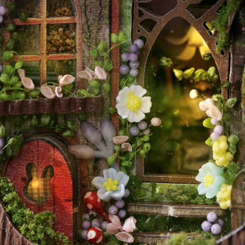 Whimsical Tree House DIY Miniature House - English Instructions