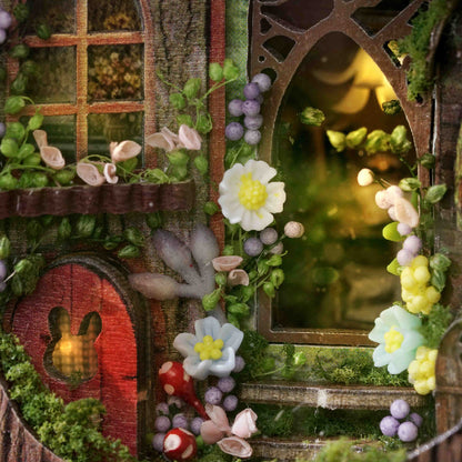 Whimsical Tree House DIY Miniature House - English Instructions