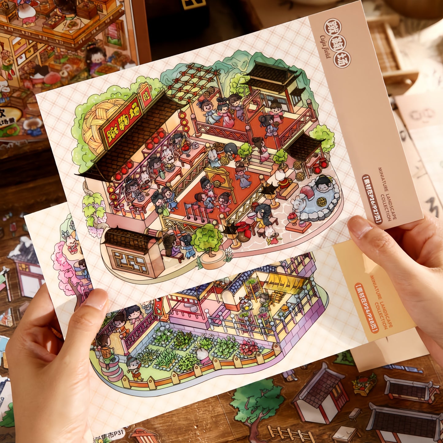 Ancient Life 3D Sticker Book