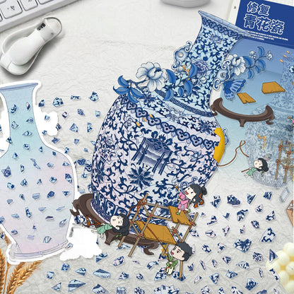 Cultural Relic Restoration 3D Sticker