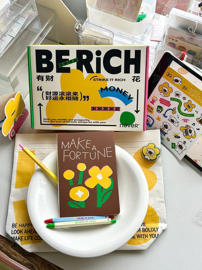Be Rich Stationery Gift Set