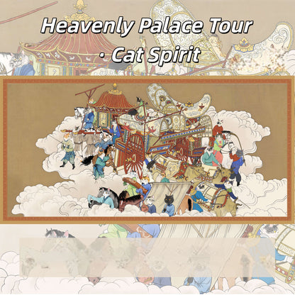 Celestial Palace 3D Sticker | 2 Cute Miniature Scenes