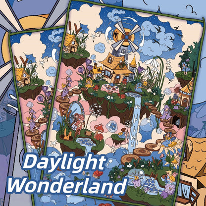Dreamscape Chronicles 3D Sticker | 5 Cute Miniature Scenes