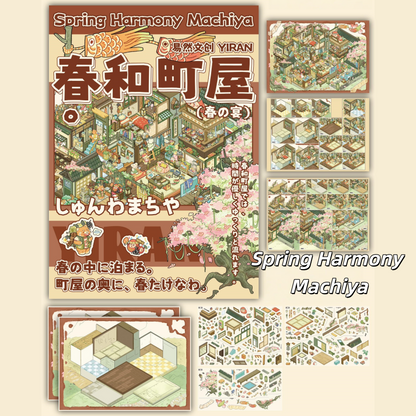 Busy Daily 3D Sticker | 4 Cute Miniature Scenes