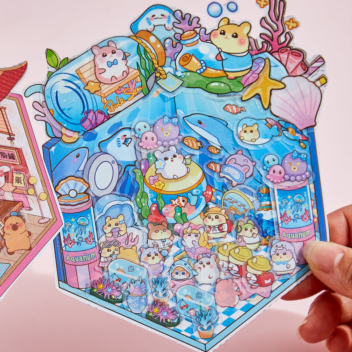 Paw Shops 3D Sticker Book