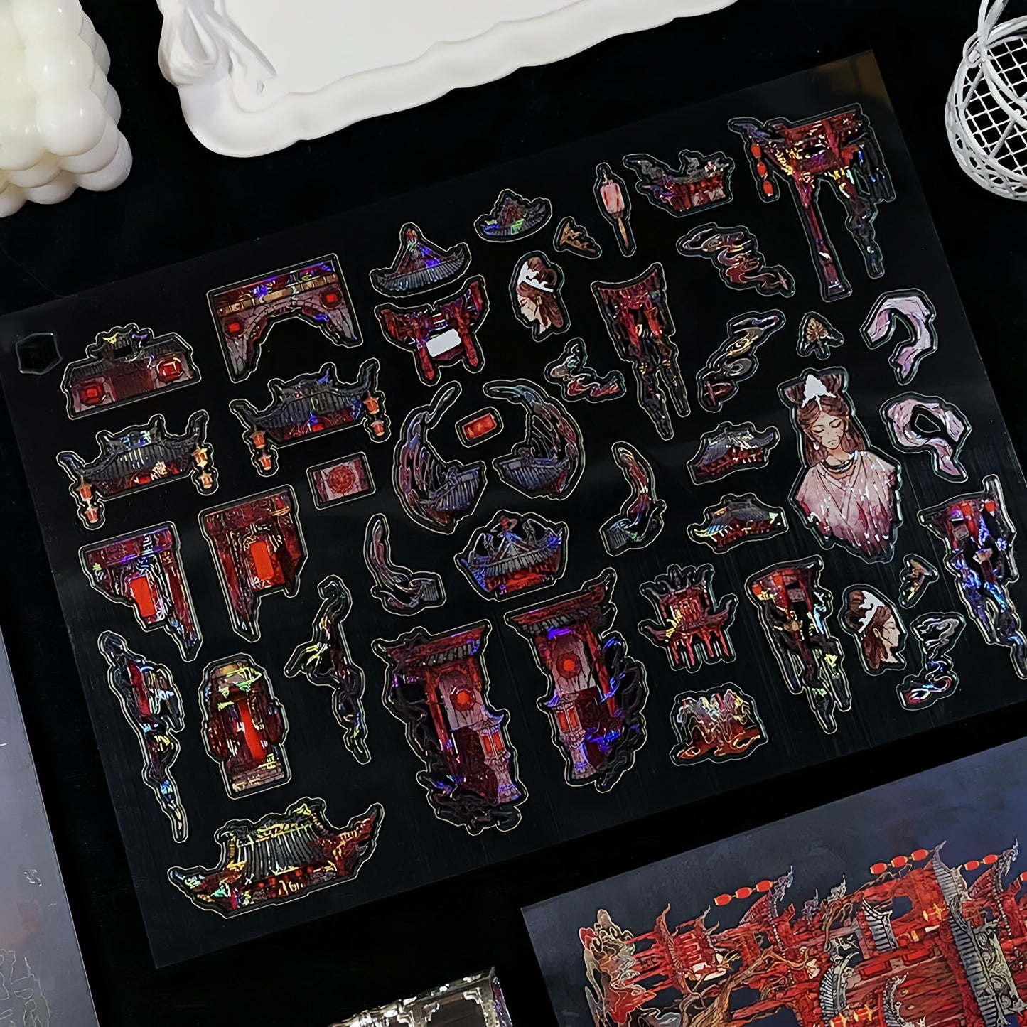 Lanru Temple 3D Sticker