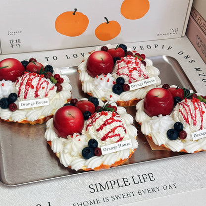 Christmas Peace Fruit Large Tart Squishy