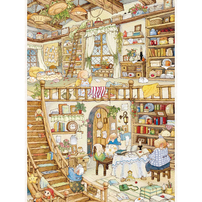 Warm Escapes 3D Sticker | 2 Cute Miniature Scenes