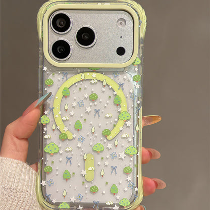 Tree Illustration Acrylic Phone Case
