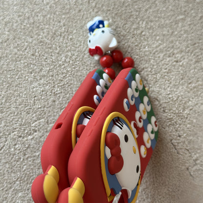 Cat Retro Brick Phone Silicone Phone Case