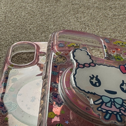 Tamagotchi Memetchi Magnetic Stand Acrylic Phone Case