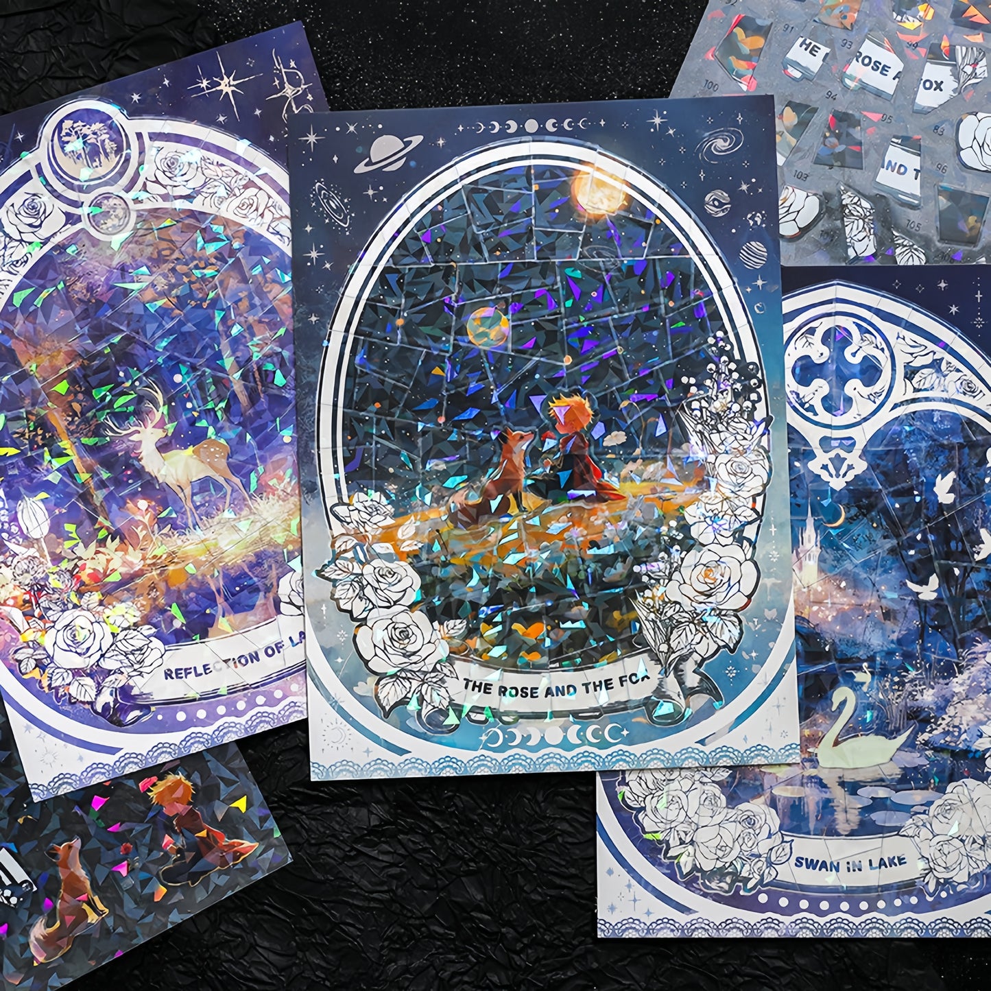 Void Dream Memories 3D Sticker | 3 Cute Miniature Scenes
