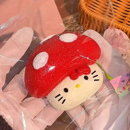 Kitten Mushroom Mario Squishy