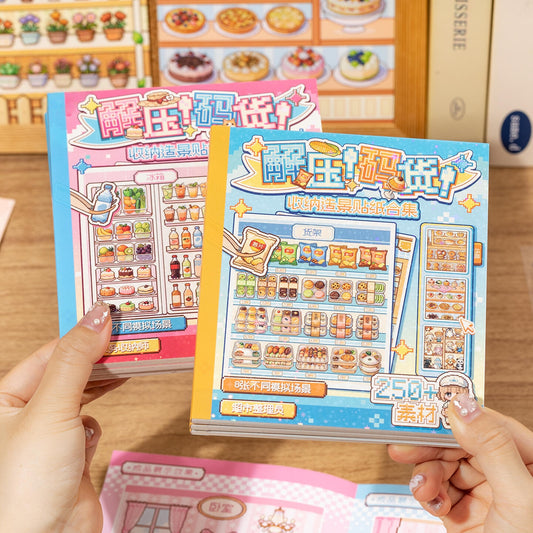 Stress Relief Organizing 3D Sticker Book