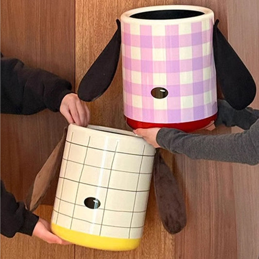 Dog Living Room Trash Can