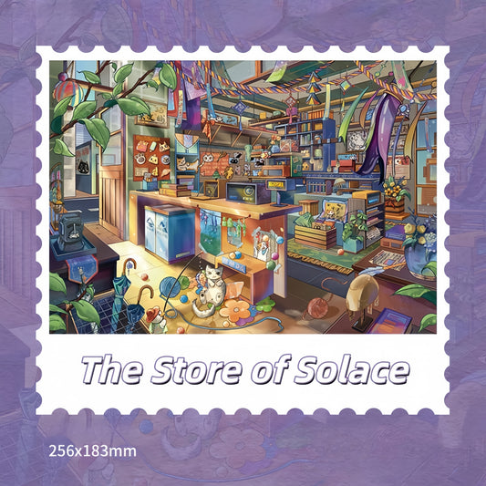 Daily Glow 3D Sticker | 4 Cute Miniature Scenes