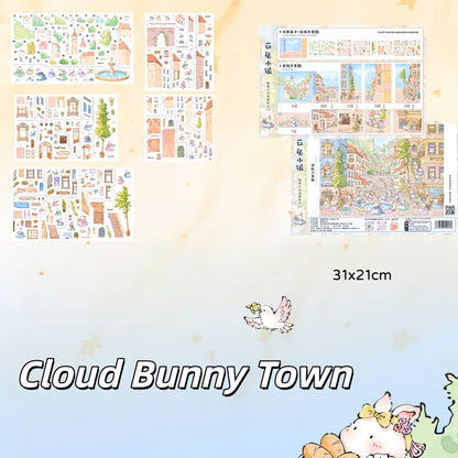 Tiny Tales 3D Sticker | 2 Cute Miniature Scenes