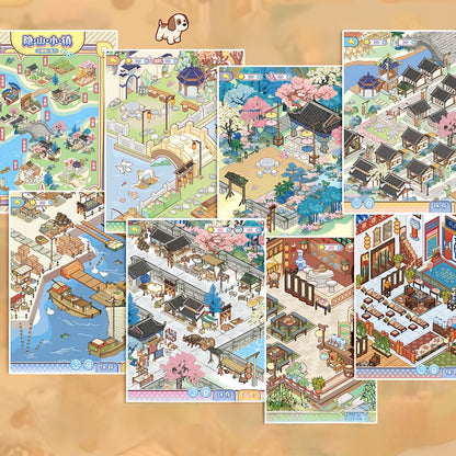 Urban Planner 3D Sticker Book