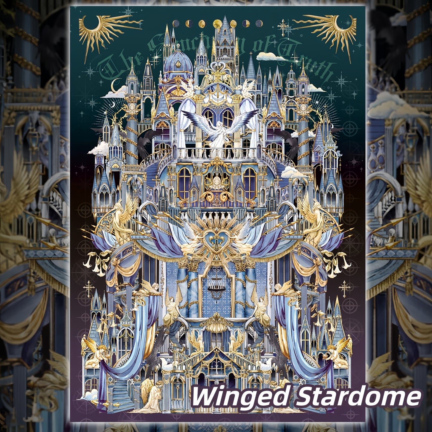 Starfall Sanctuary 3D Sticker | 2 Cute Miniature Scenes