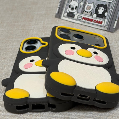 Little Penguin Silicone Phone Case