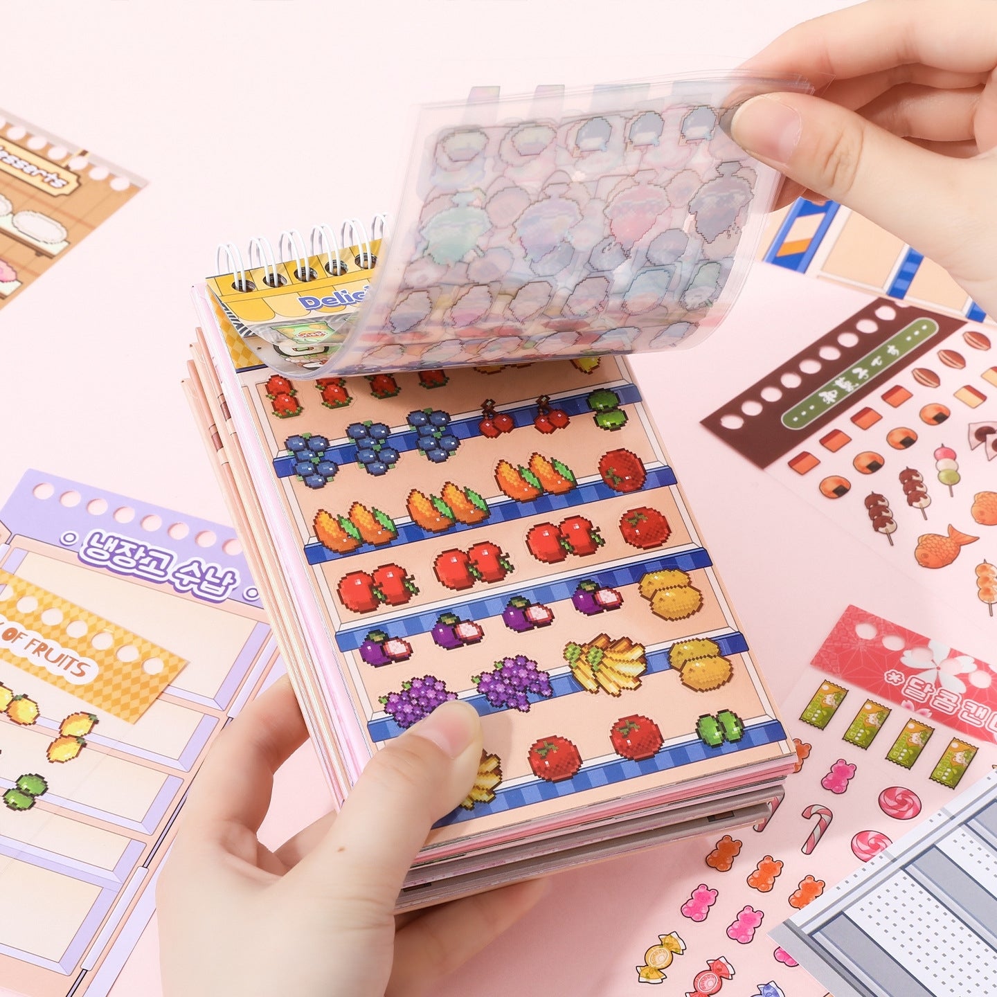 Storage Master 3D Sticker Book