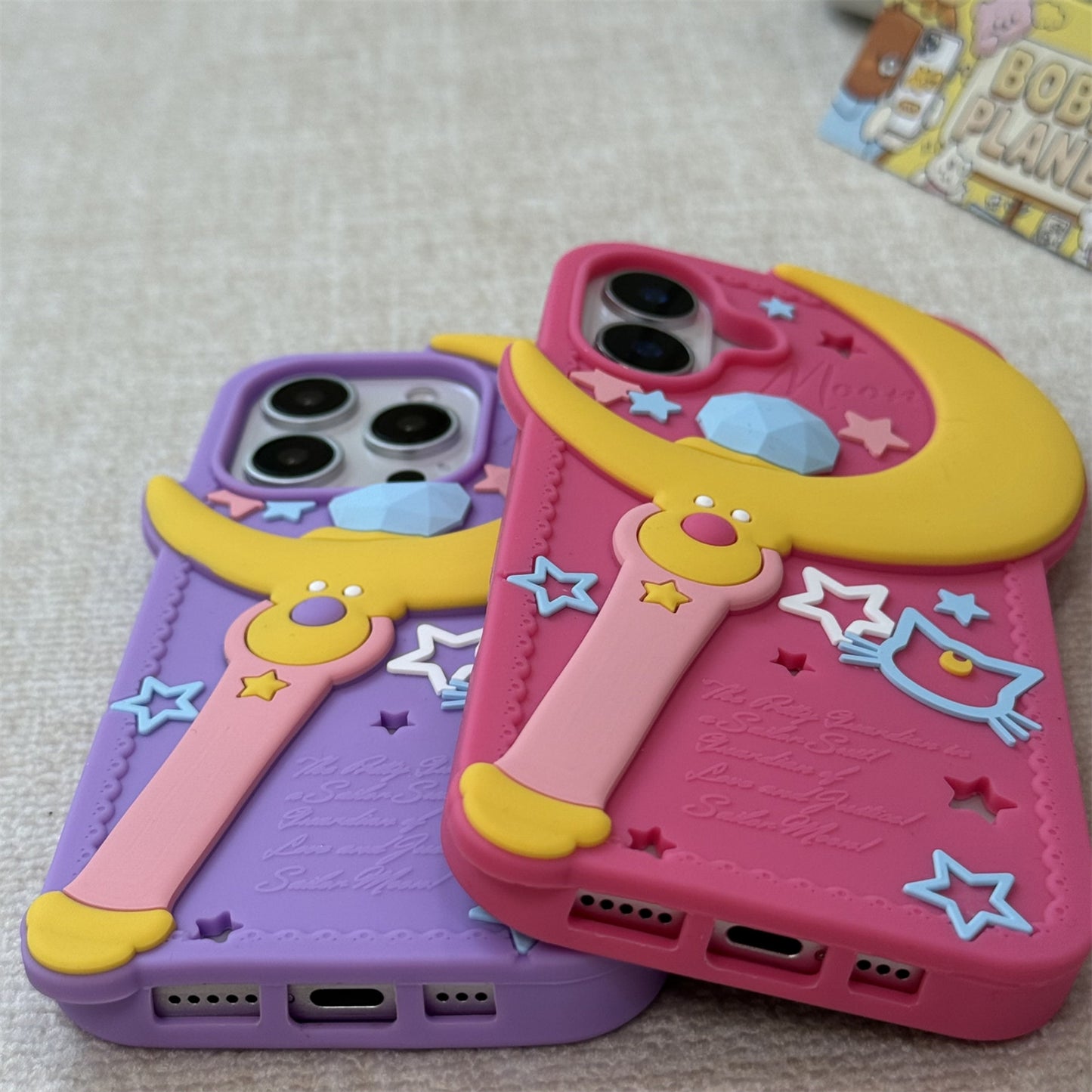 Cardcaptor Sakura Magic Staff Silicone Phone Case