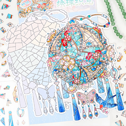 Luxury Adornments 3D Sticker | 3 Cute Miniature Scene