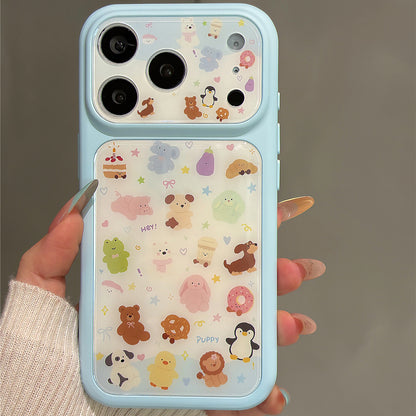 Baby Blue Little Animal Acrylic Phone Case