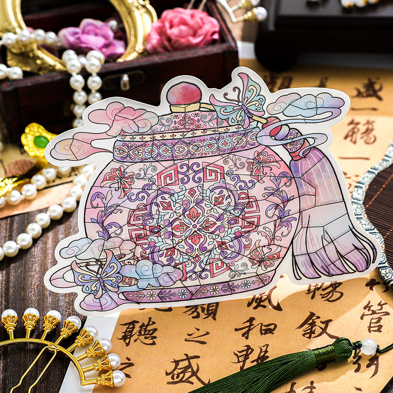 Antique Restoration 3D Sticker | 6 Cute Miniature Scenes