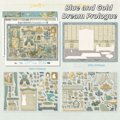 Dream Gatherings 3D Sticker | 2 Cute Miniature Scenes