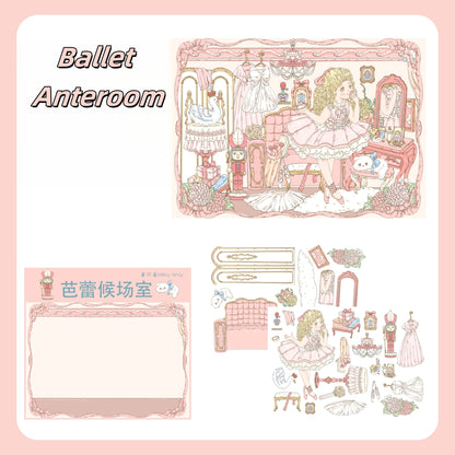 Little Moments 3D Sticker | 3 Cute Miniature Scenes