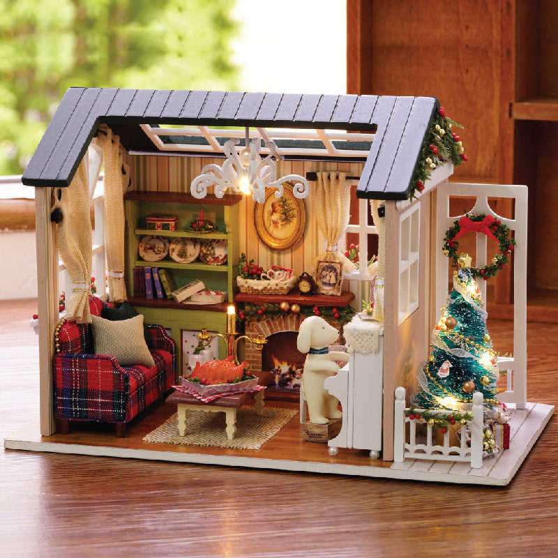 Forest Blue Time DIY Miniature House - English Instructions