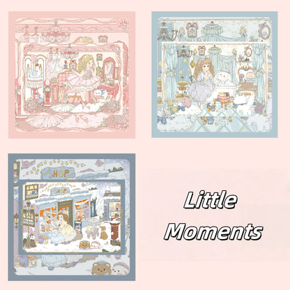 Little Moments 3D Sticker | 3 Cute Miniature Scenes