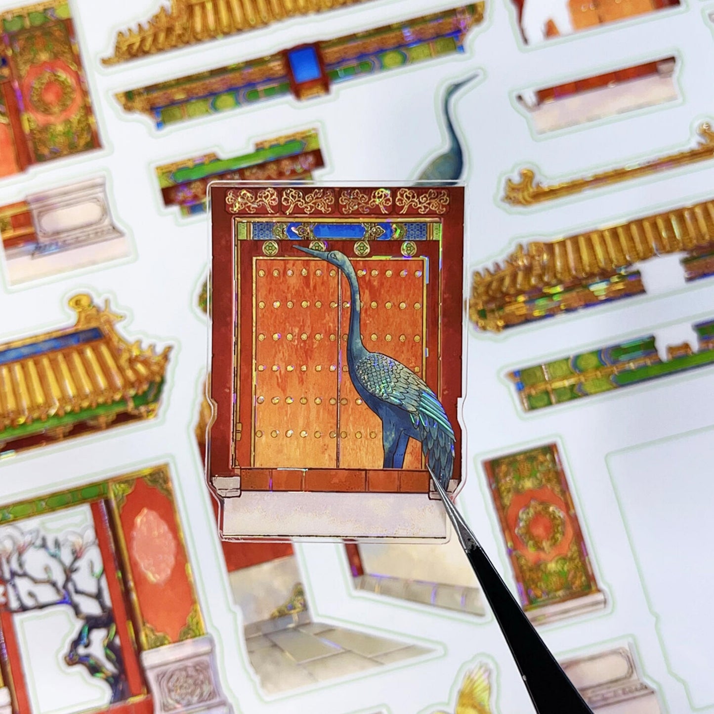 Tangle of Marvels 3D Sticker | 2 Cute Miniature Scenes