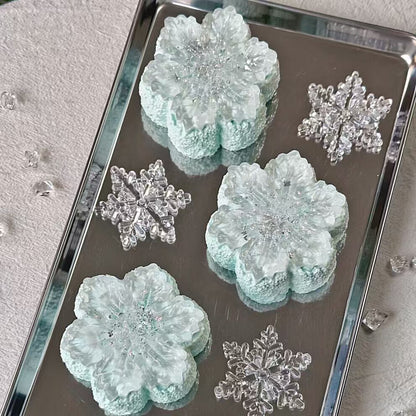Blue Snowflake Squishy