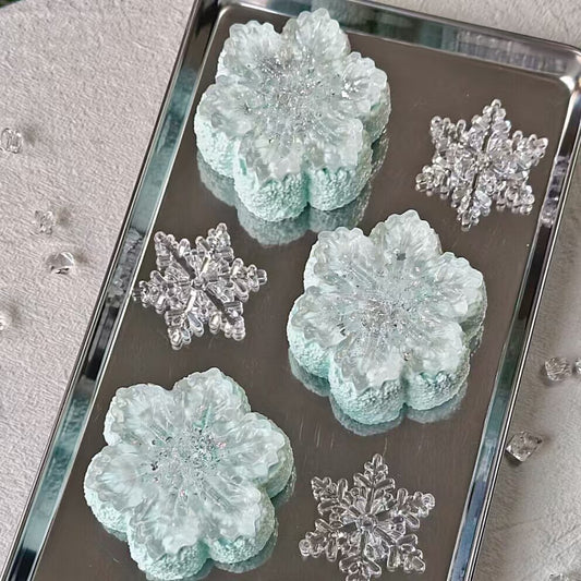 Blue Snowflake Squishy
