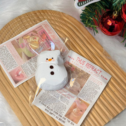 Christmas Snowman Squishy