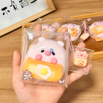 Little Pig Under the Blanket Squishy