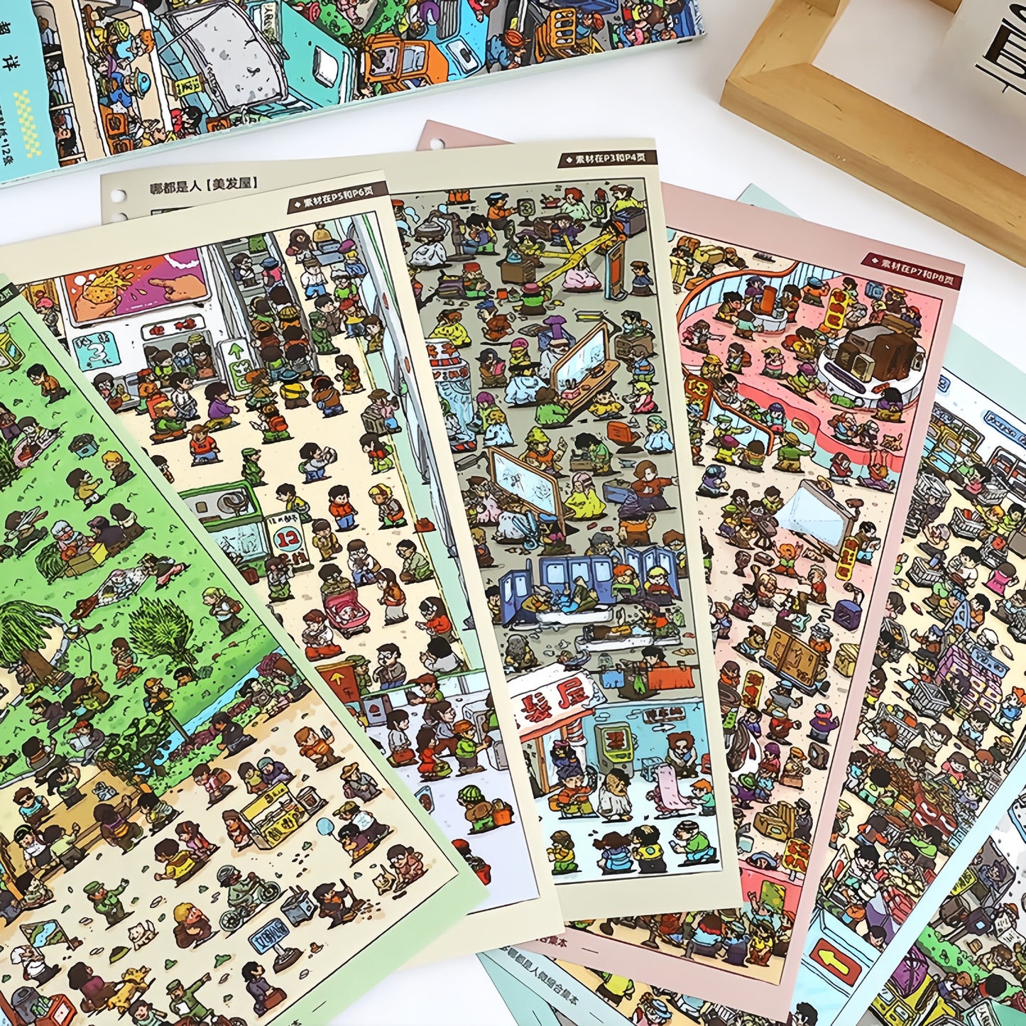 People Everywhere 3D Sticker Book