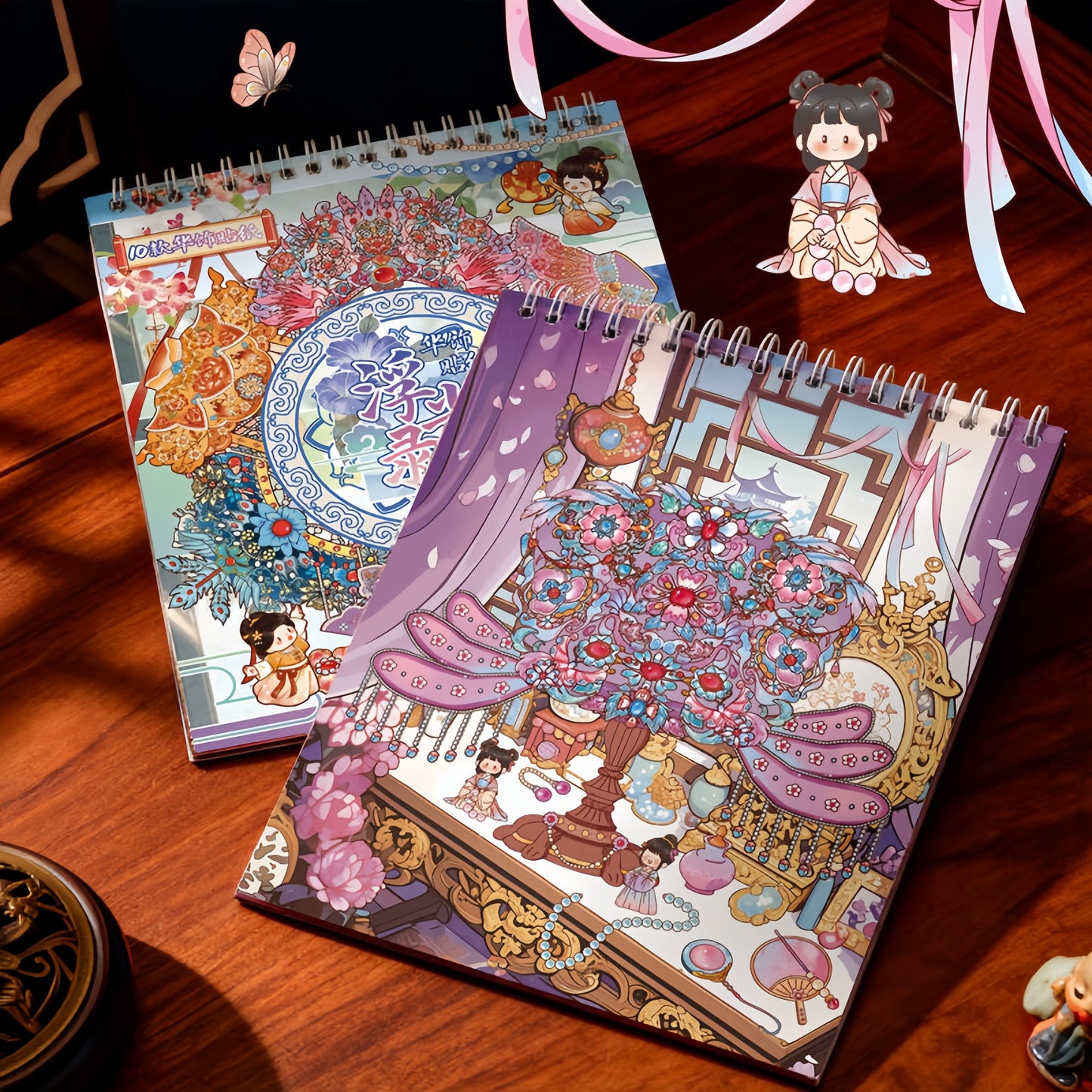 Floating Light Chronicles 3D Sticker Book