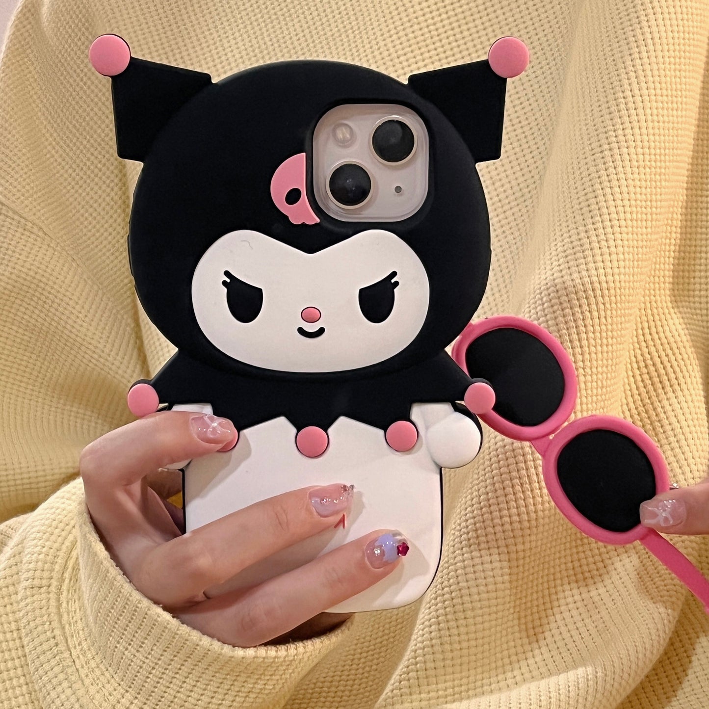 Sweet & Cool Style Bunny Silicone Phone Case