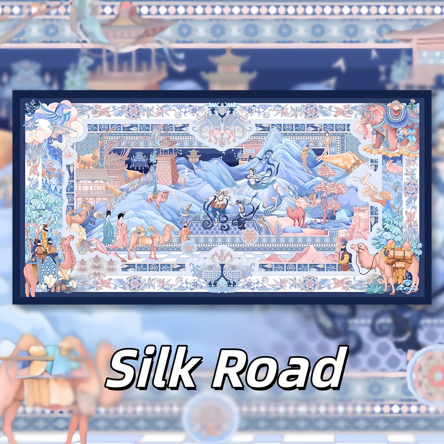 Winter Love Song 3D Sticker | 3 Cute Miniature Scenes